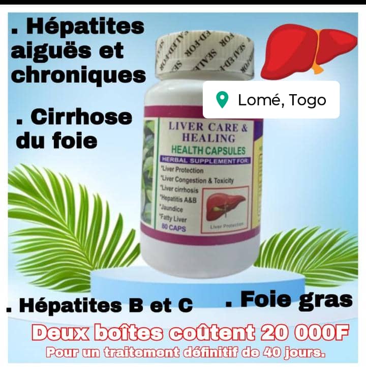✨ 2 boîtes Liver Care & Healing — Cure naturelle de 40 jours pour combattre les hépatites et revitaliser le foie !